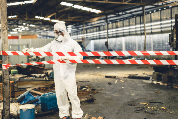 Professional Infectious Disease Decontamination technician working in Ada, OH